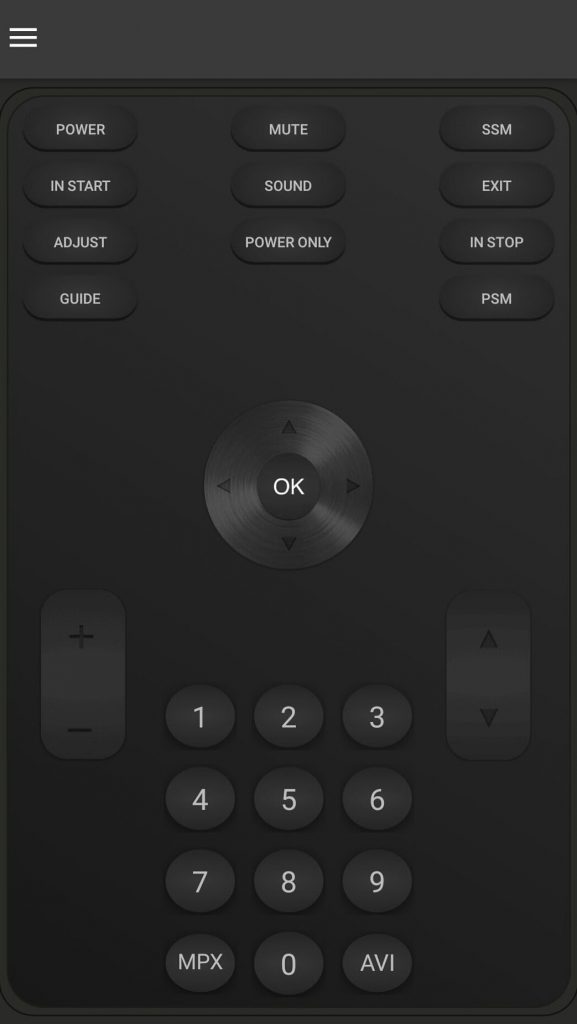 LG Service Remote Control